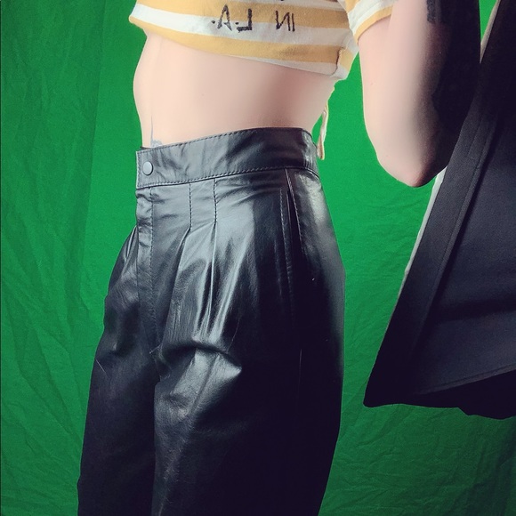 “ Comint “ brand -Made in Argentina- leather pants - Picture 4 of 5